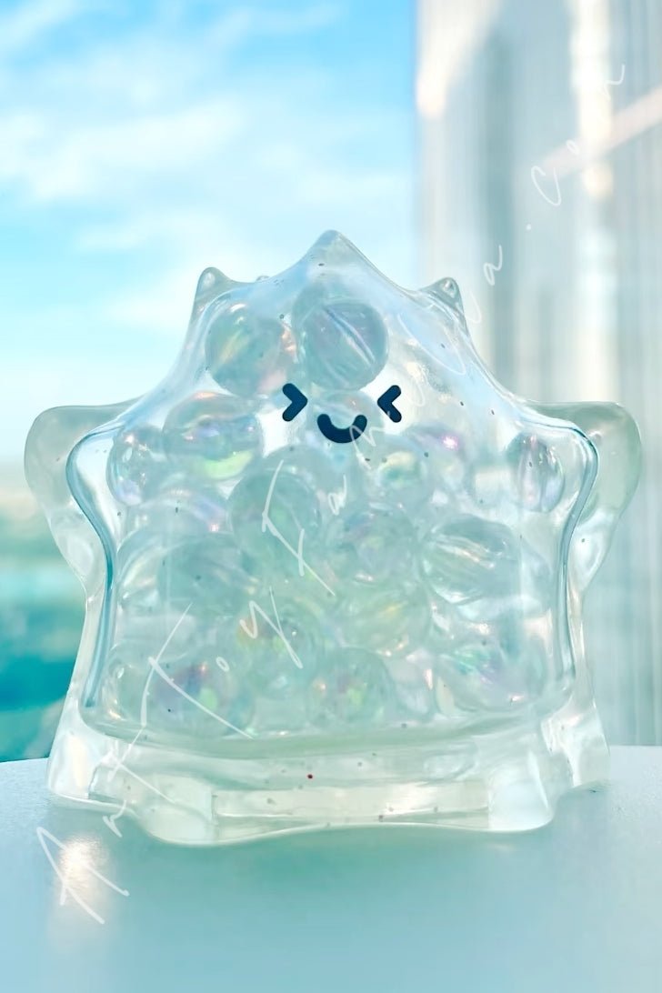 YUKI Color Transparent Series Figures | POP MART – Art Toy Familia