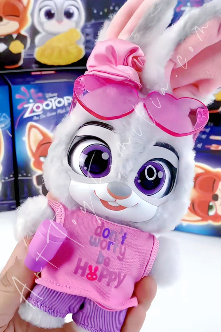 Popmart Zootopia Ace Duo Series Plush Pendant Bling Bling Judy
