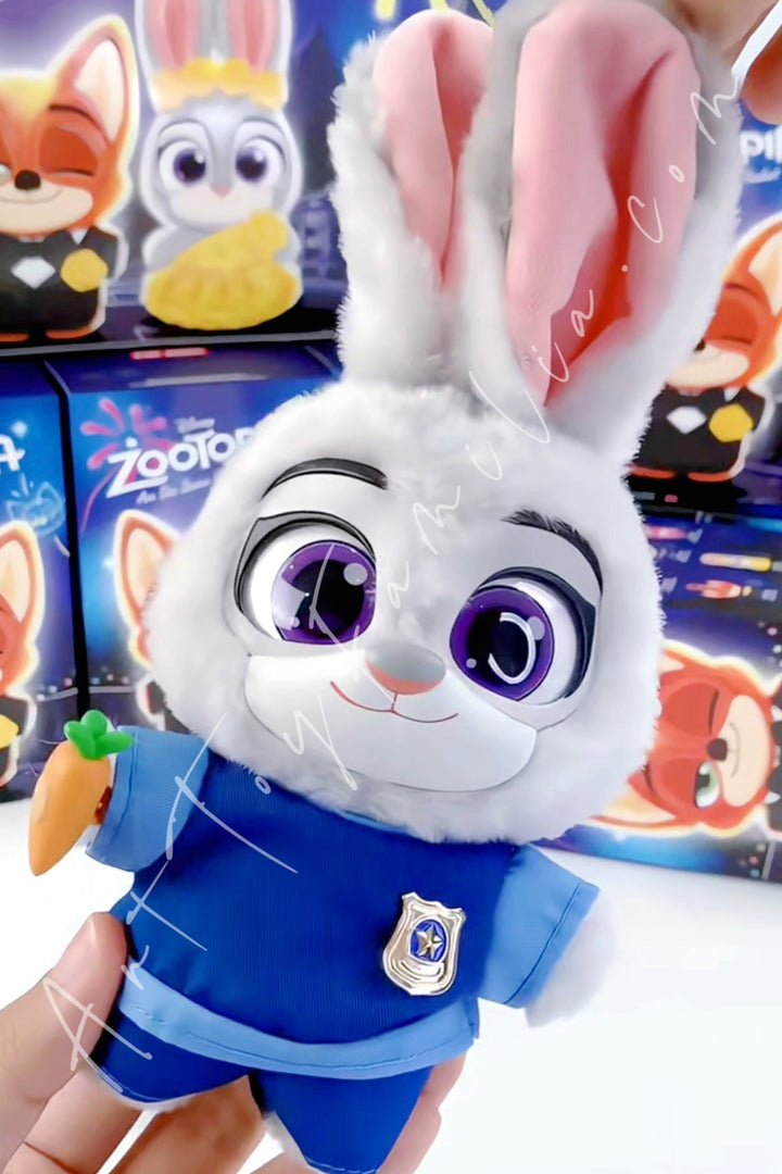 Popmart Zootopia Ace Duo Series Plush Pendant Traffic Cop Judy