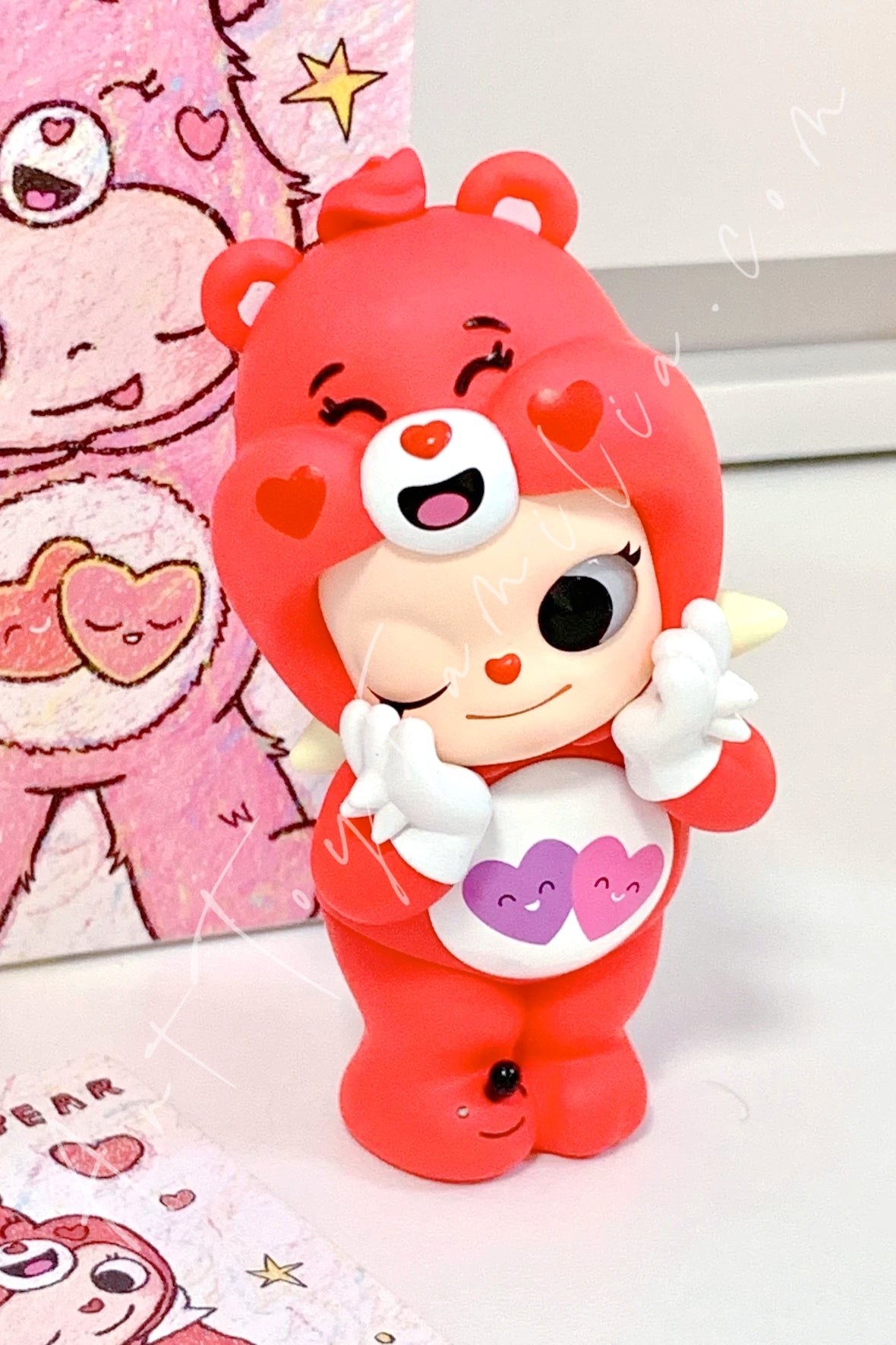 けいち【新品未開封】nene様 メモパッド Christmas Bear Teddy Bear with Valentine Heart Sew or Iron on Patch