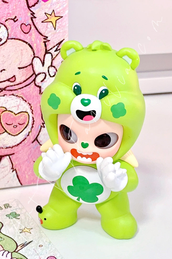 Popmart Zsiga × Care Bears Series Good Luck Bear