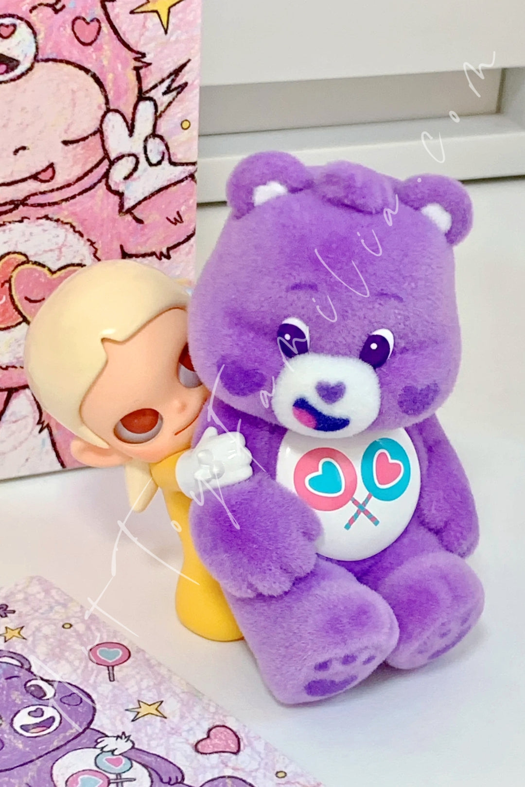 Popmart Zsiga × Care Bears Series Share Bear