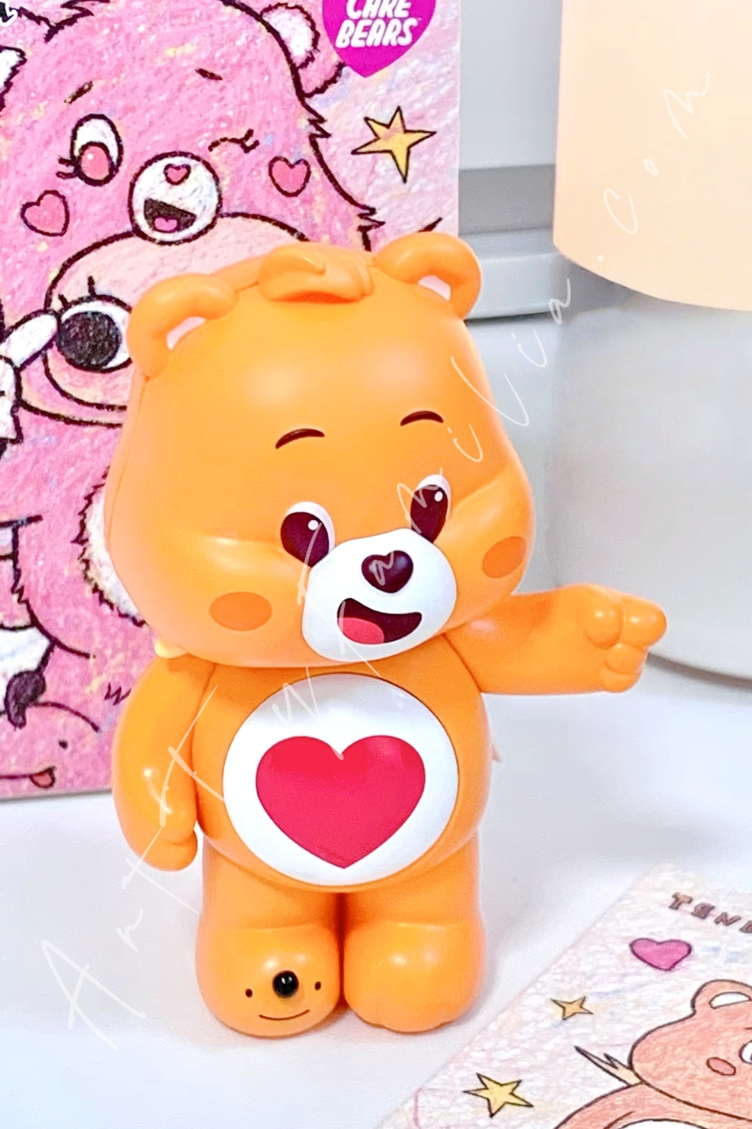 Popmart Zsiga × Care Bears Series Tenderheart Bear