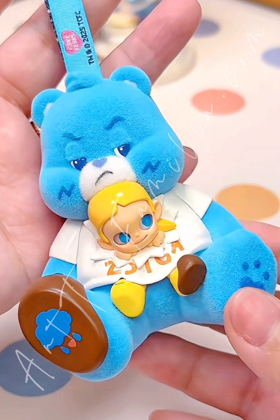 Popmart Zsiga × Care Bears Series Zsiga And Grumpy Bear(Secret)