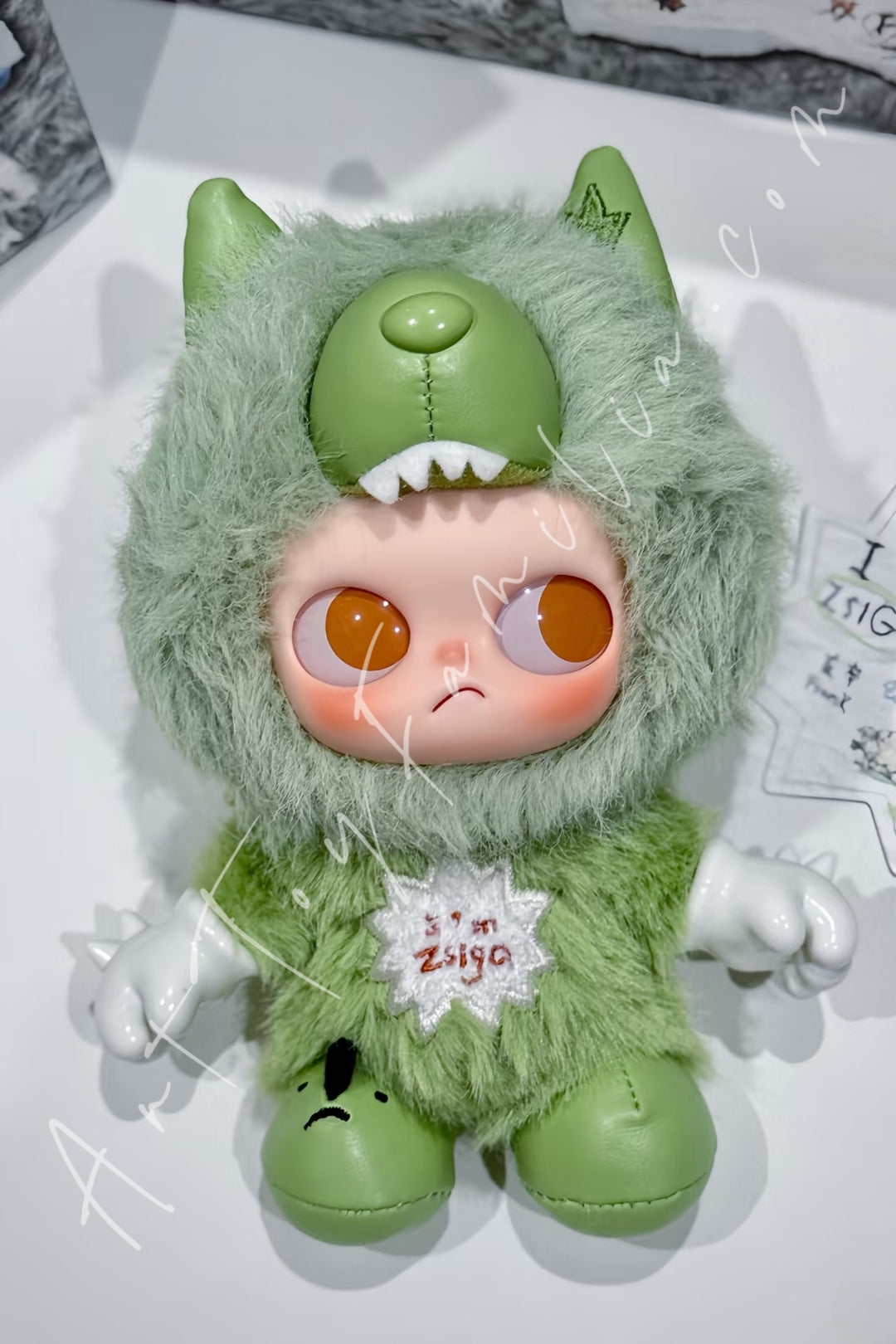 Popmart Zsiga I'm Zsiga Series Vinyl Plush Pendant Frank