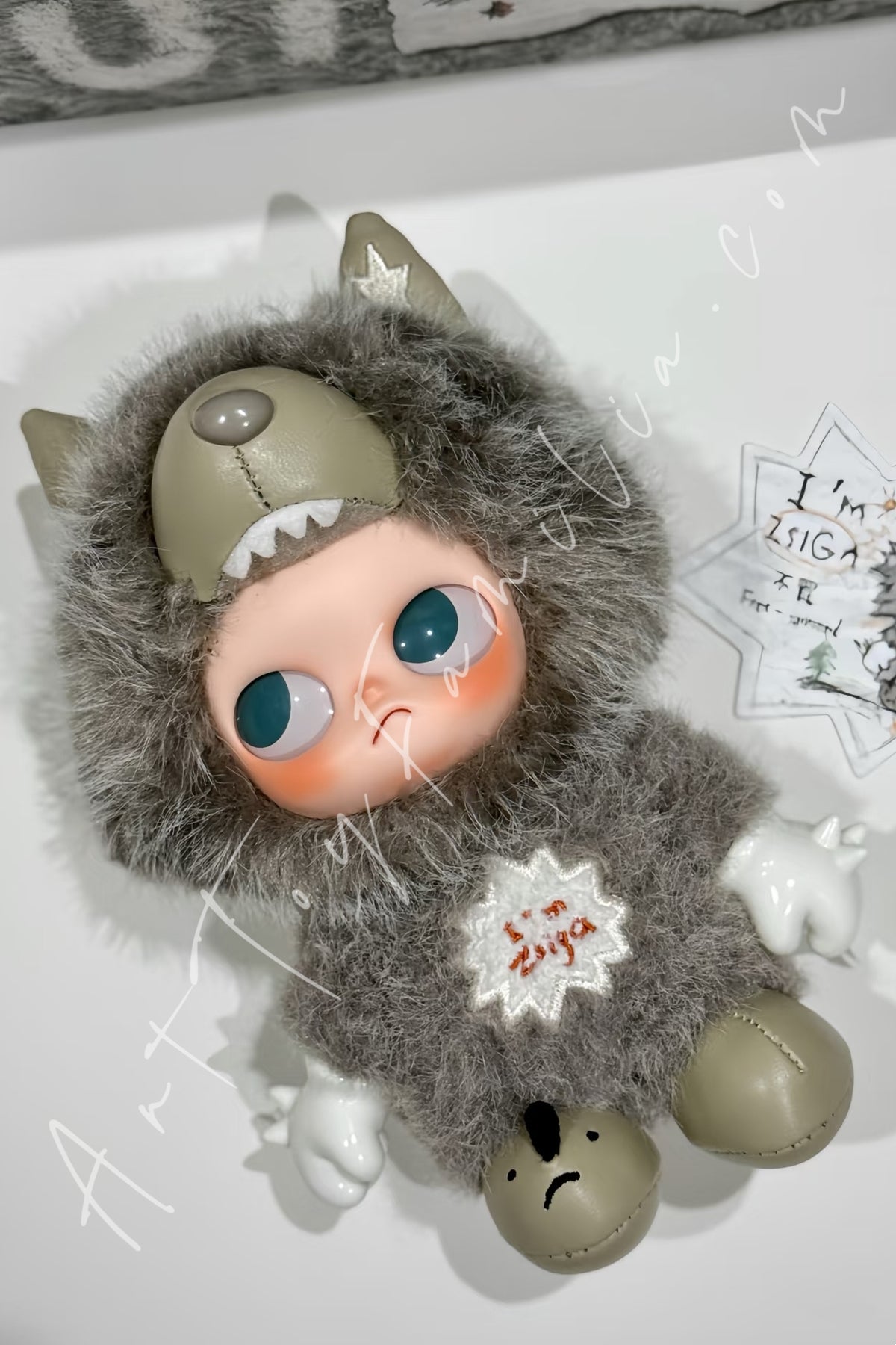 Zsiga I'm Zsiga Series Vinyl Plush Pendant – Art Toy Familia