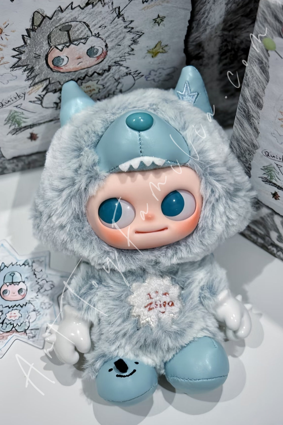 Zsiga I'm Zsiga Series Vinyl Plush Pendant – Art Toy Familia