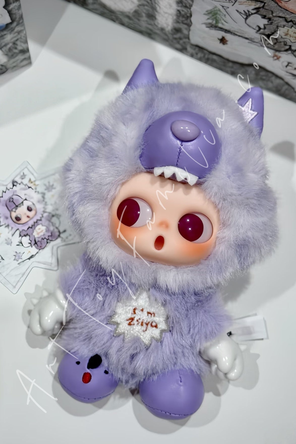 Zsiga I'm Zsiga Series Vinyl Plush Pendant – Art Toy Familia