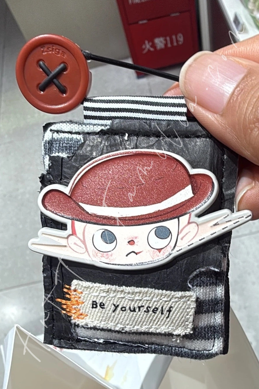 Popmart Zsiga Life is a Show Series Brooch The Unspoken (Secret)