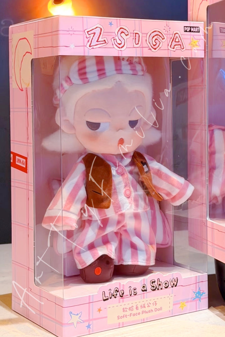 Popmart Zsiga Life is a Show Series Soft-Face Plush Doll