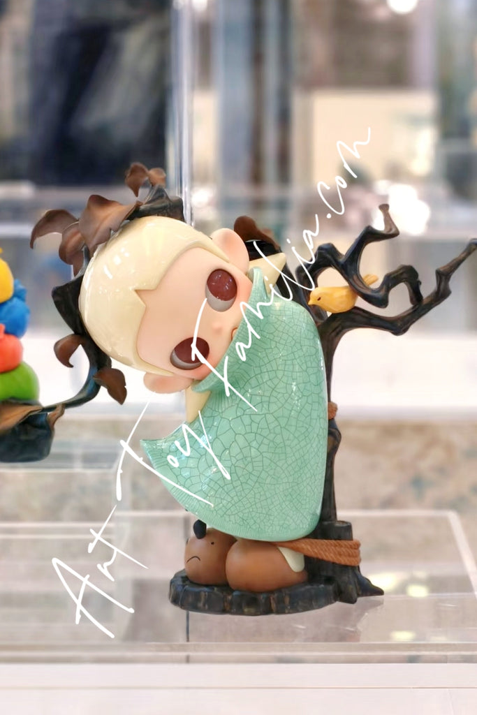 不思議な動物　フィギュア　popmart Pop Mart新品狂潮：SKULLPANDA「進退之門」哲学フィギュア衝撃の