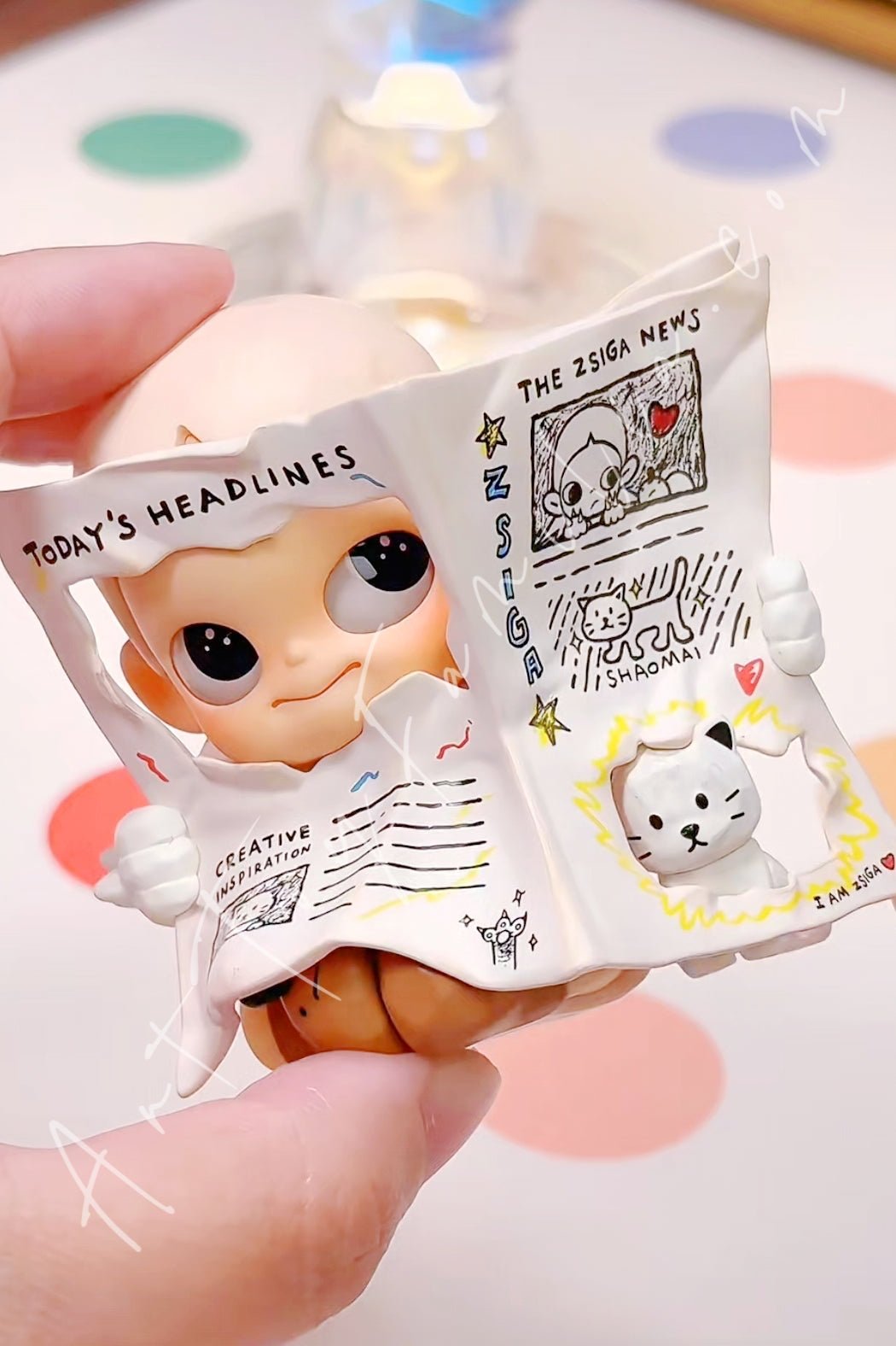 Popmart Zsiga Under The Sun Series The Headlines(Secret)