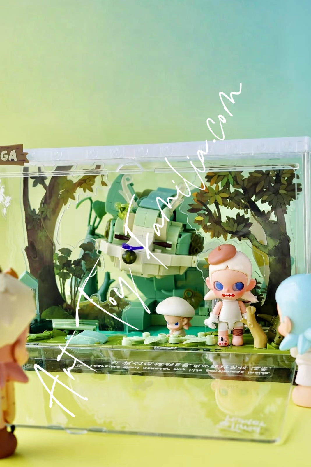 Zsiga Walking Into The Forest Series Blocks Figurine - 森林
