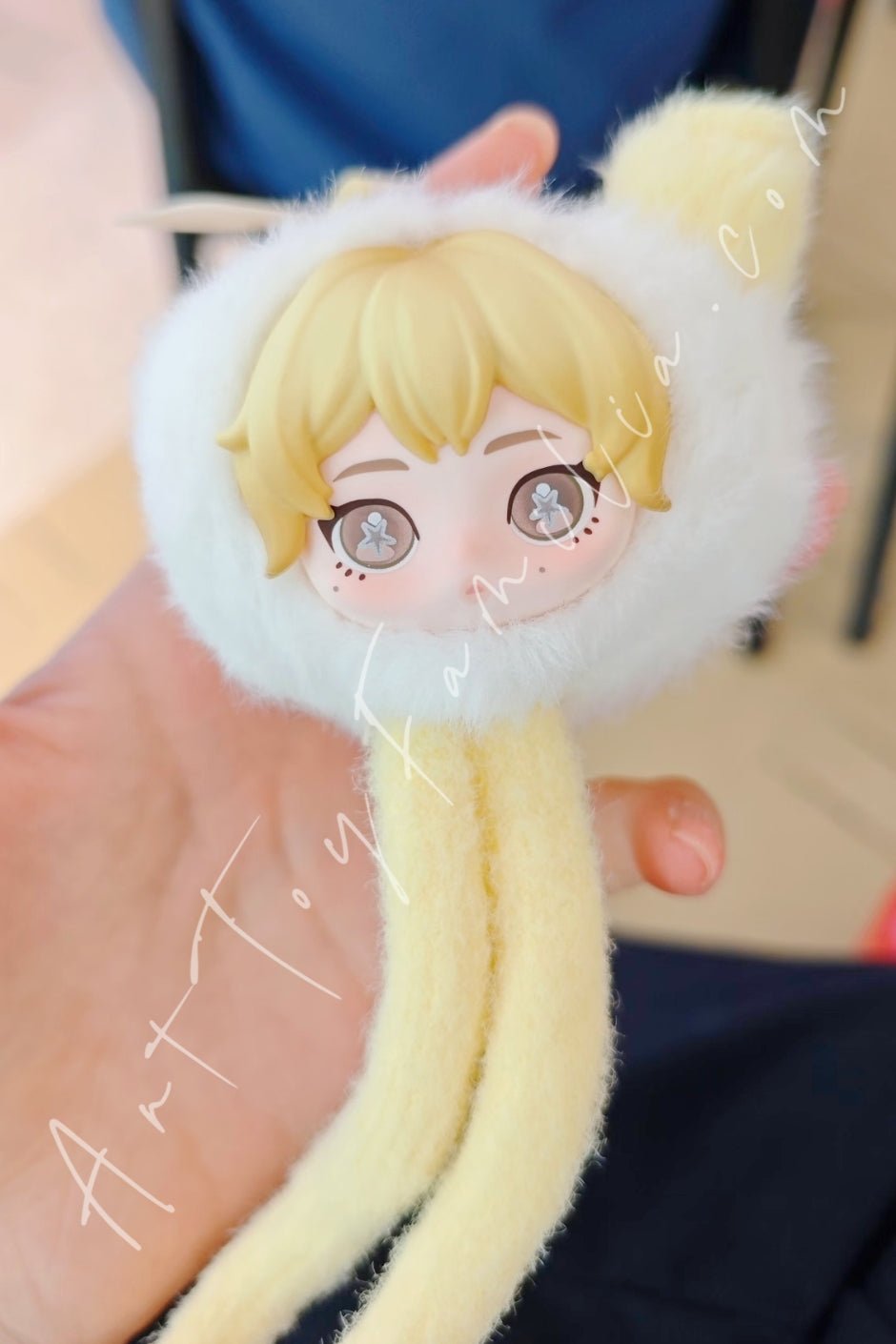 POP MART - aespa Fluffy Club Series Phone Lanyard Fluffy MUNGTAENGI - WINTER VER.