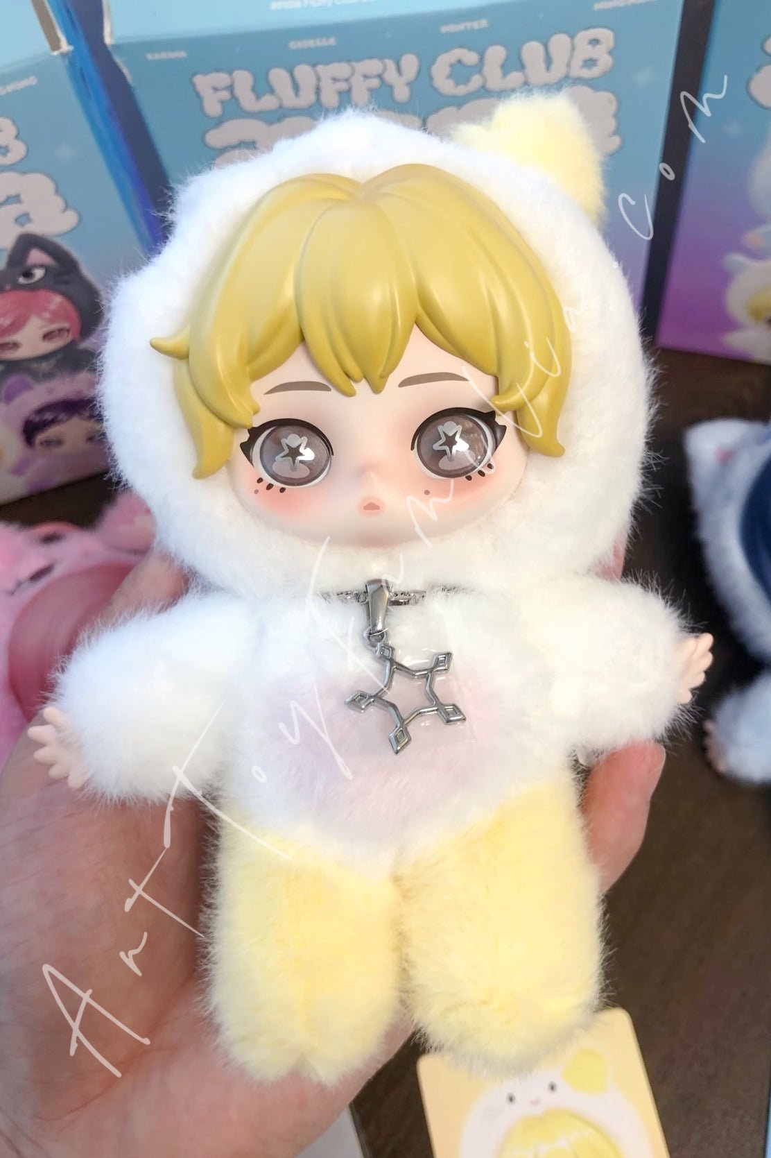 aespa Fluffy Club Series Vinyl Plush Doll Pendant – Art Toy Familia