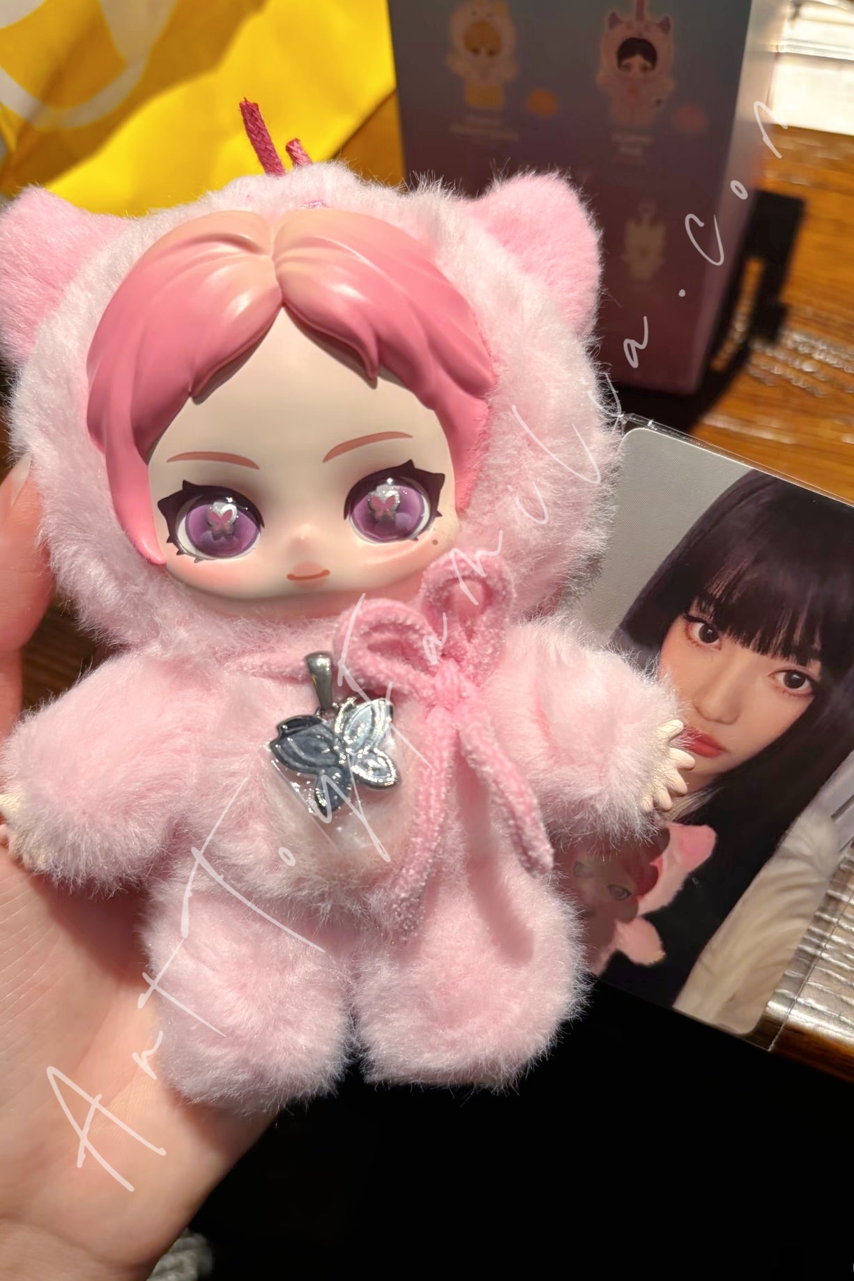 aespa Fluffy Club Series Vinyl Plush Doll Pendant – Art Toy Familia
