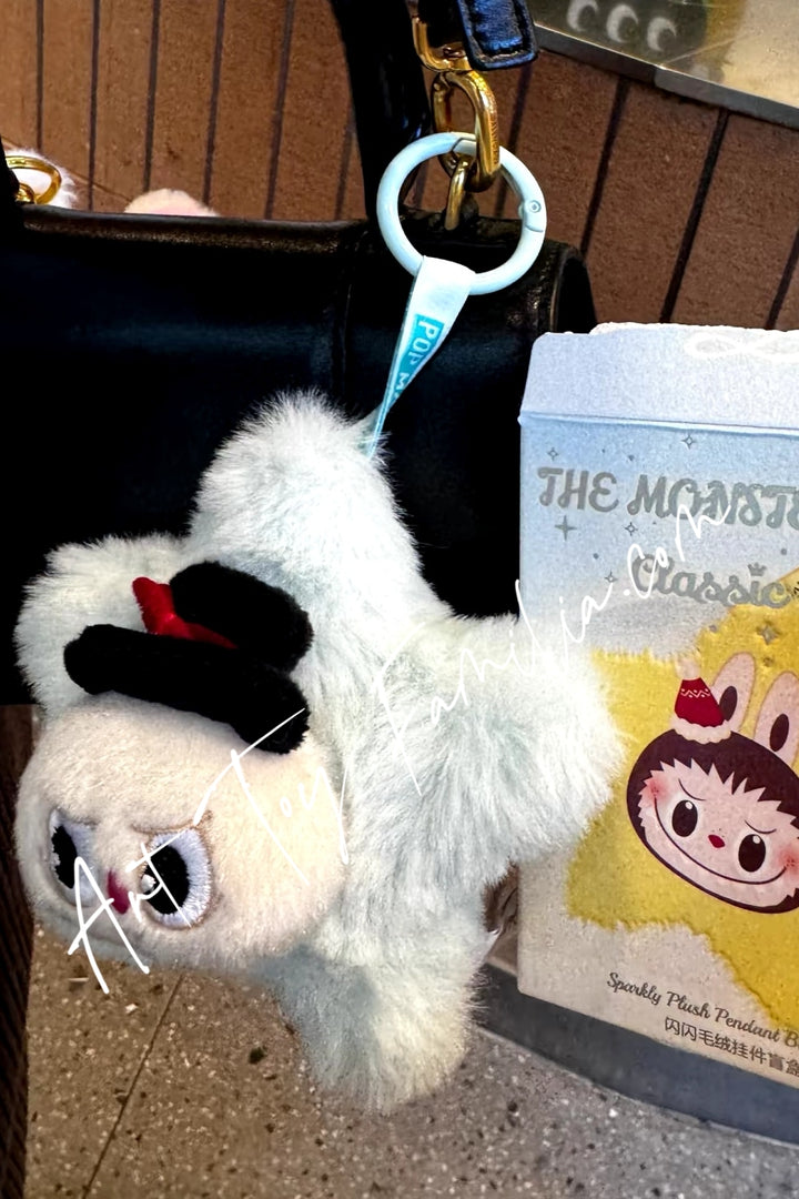 the monsters classic series sparkly plush pendant blind box 经典系列闪闪毛绒挂件 LABUBU(secret)