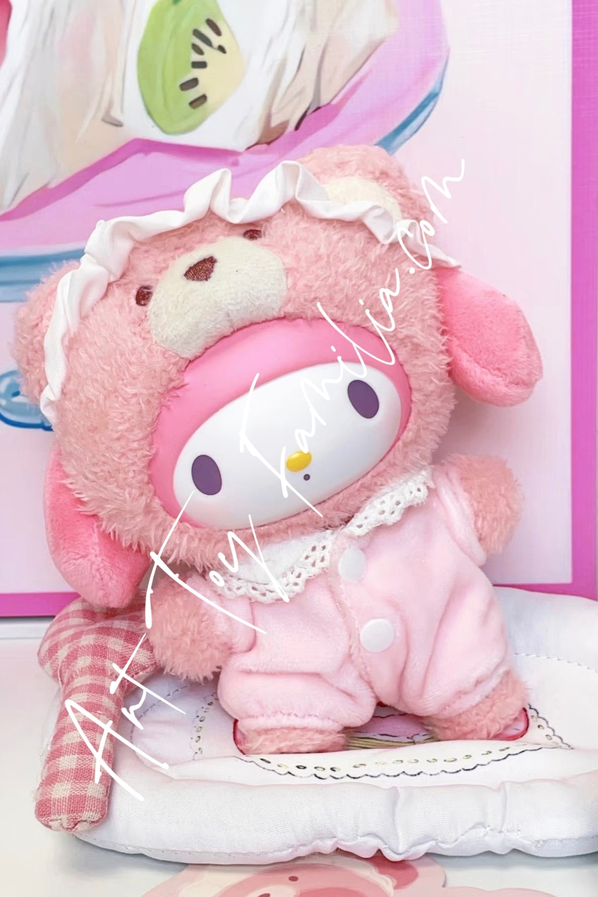 Sanrio Characters Latte Baby Series Vinyl Plush Doll My Melody