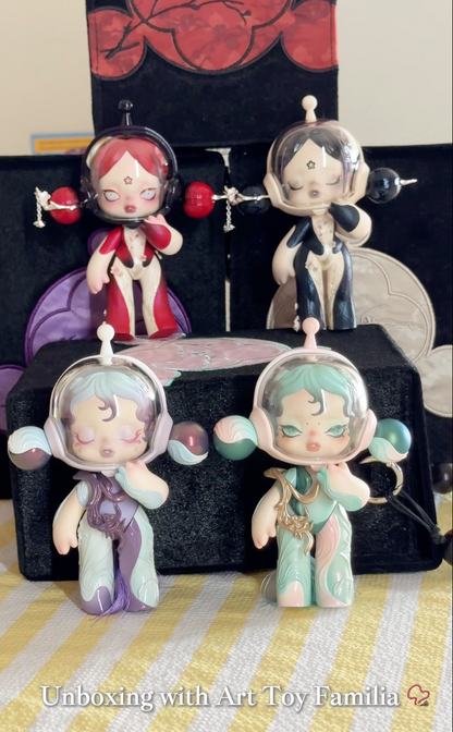 atfs opened figures for filiming For filming only   Skullpanda Baby Purple