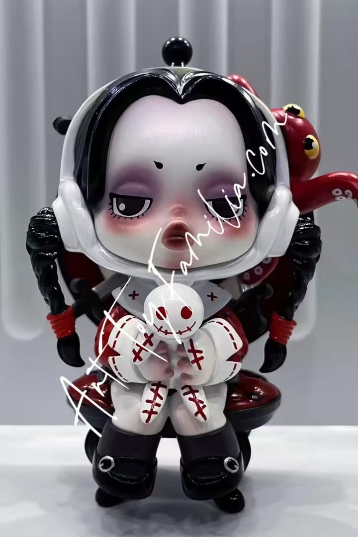 Skullpanda Addams Family Deadpan Wednesday(secret)