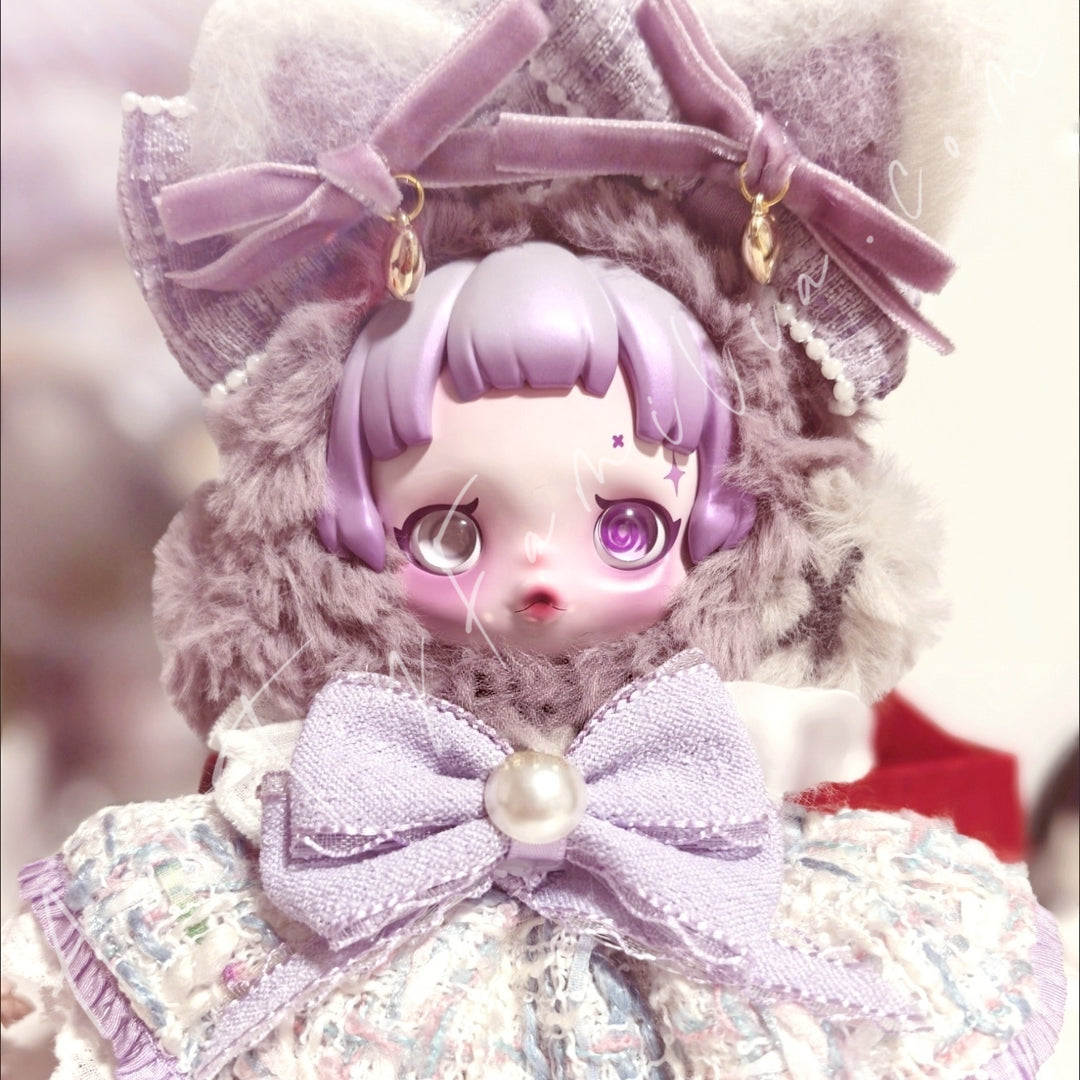Skullpanda Cloth Lavender Mist Kitten Set