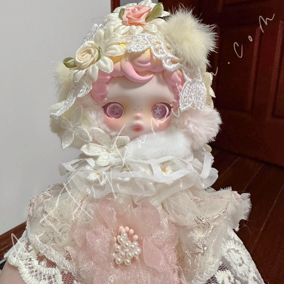 Skullpanda Cloth Pink Snowbloom Set