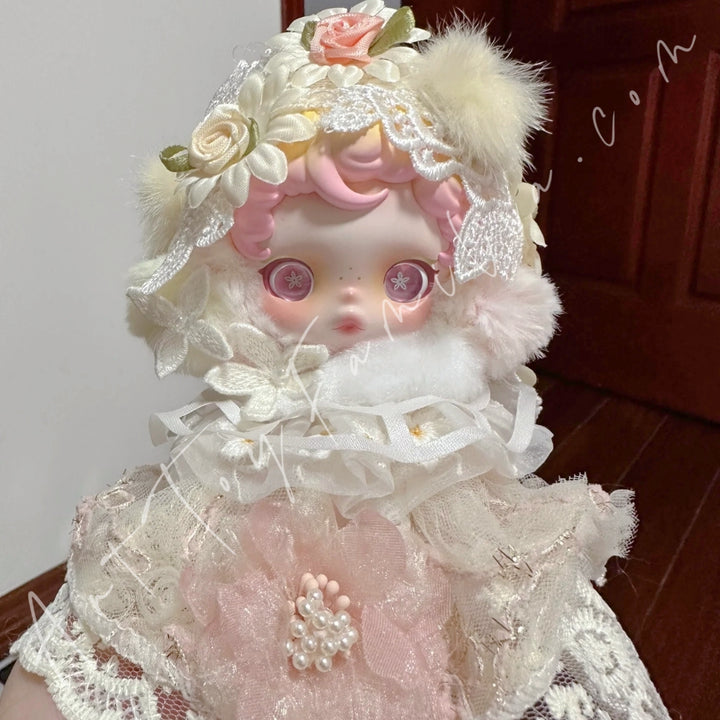 Skullpanda Cloth Pink Snowbloom Set