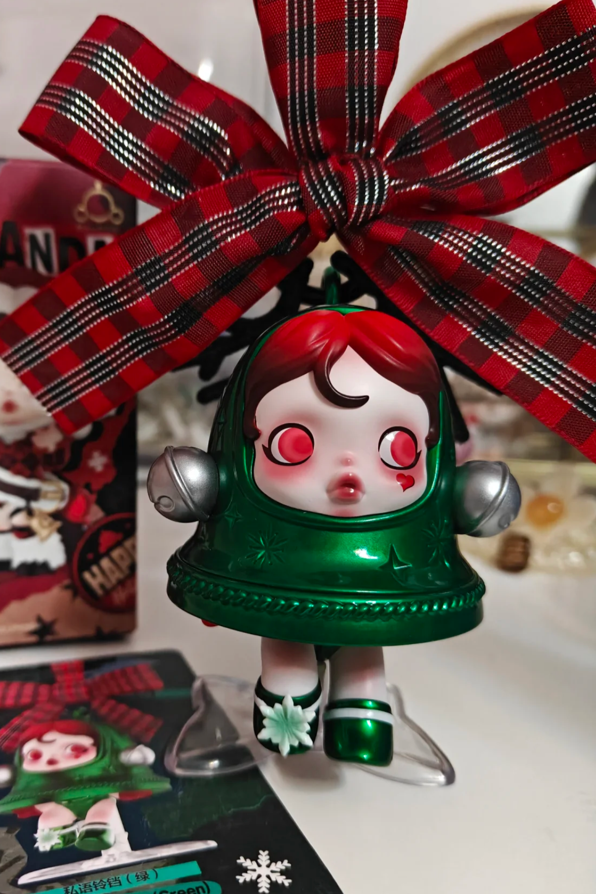 Skullpanda Tell Me What You Want Jingle All the Way(Green)