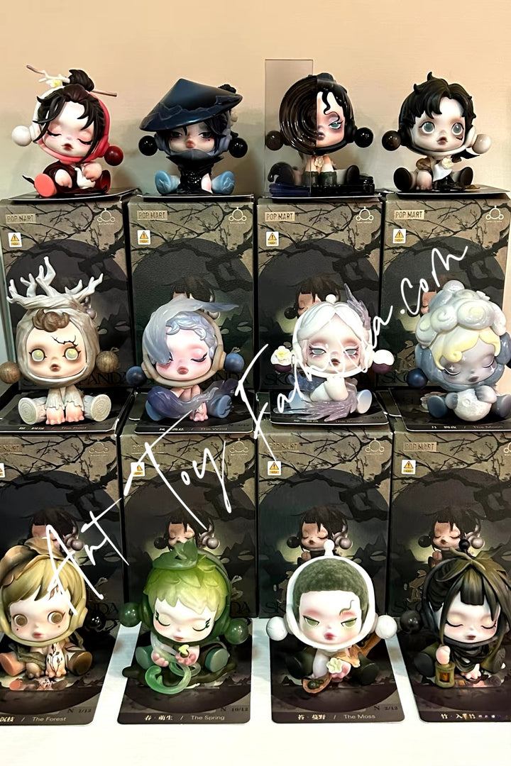 Skullpanda The Ink Plum Blossom Series Figure Set