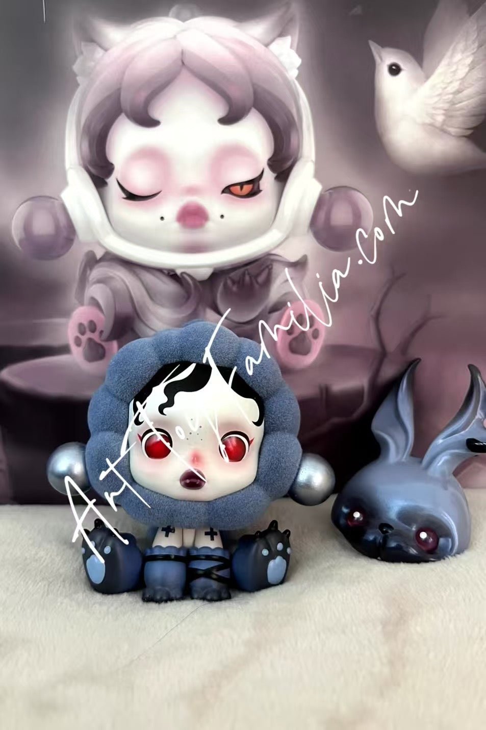 Skullpanda The Mare of Nightmares Series | POP MART – Art Toy Familia