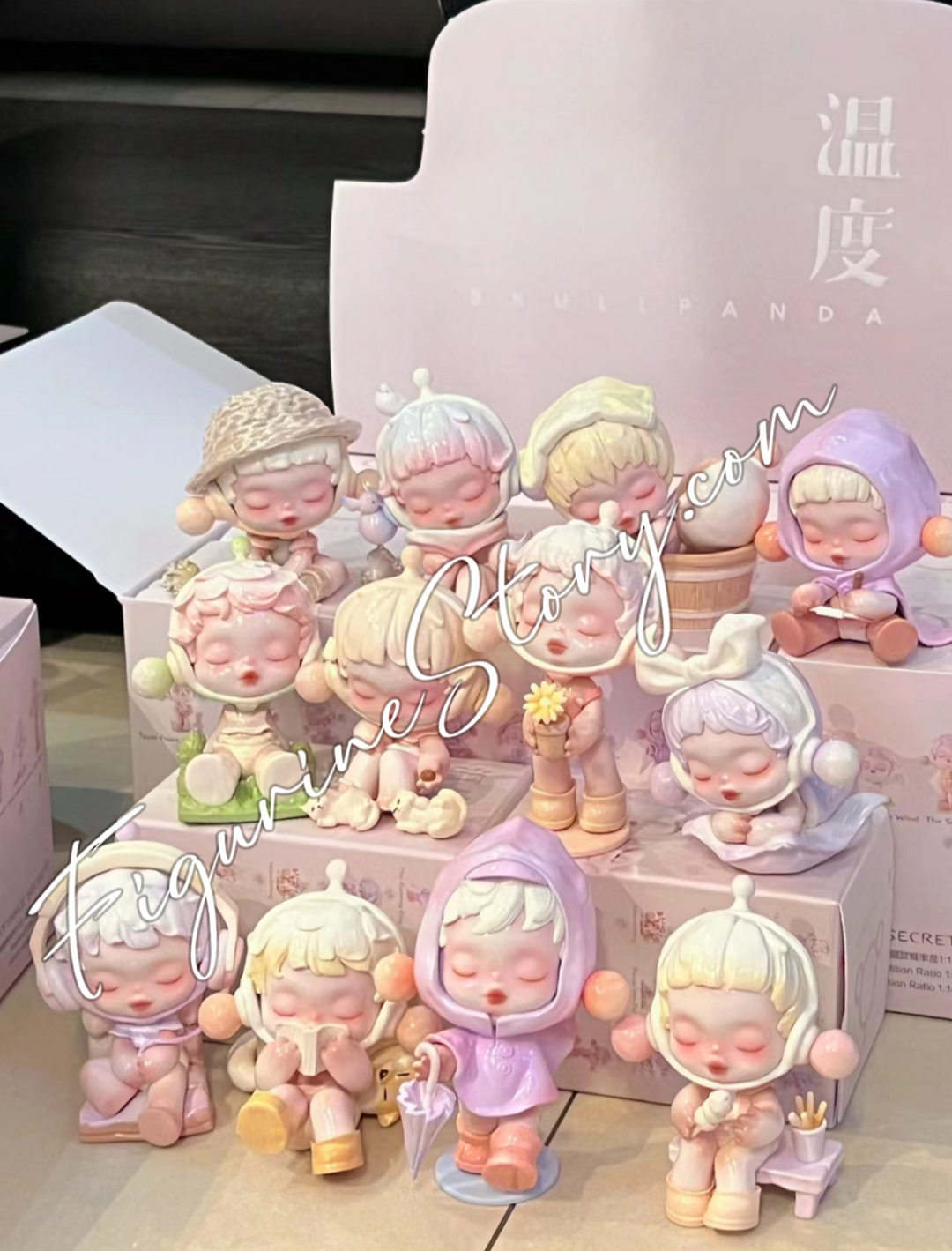 Skullpanda The Warmth Series Figures Set