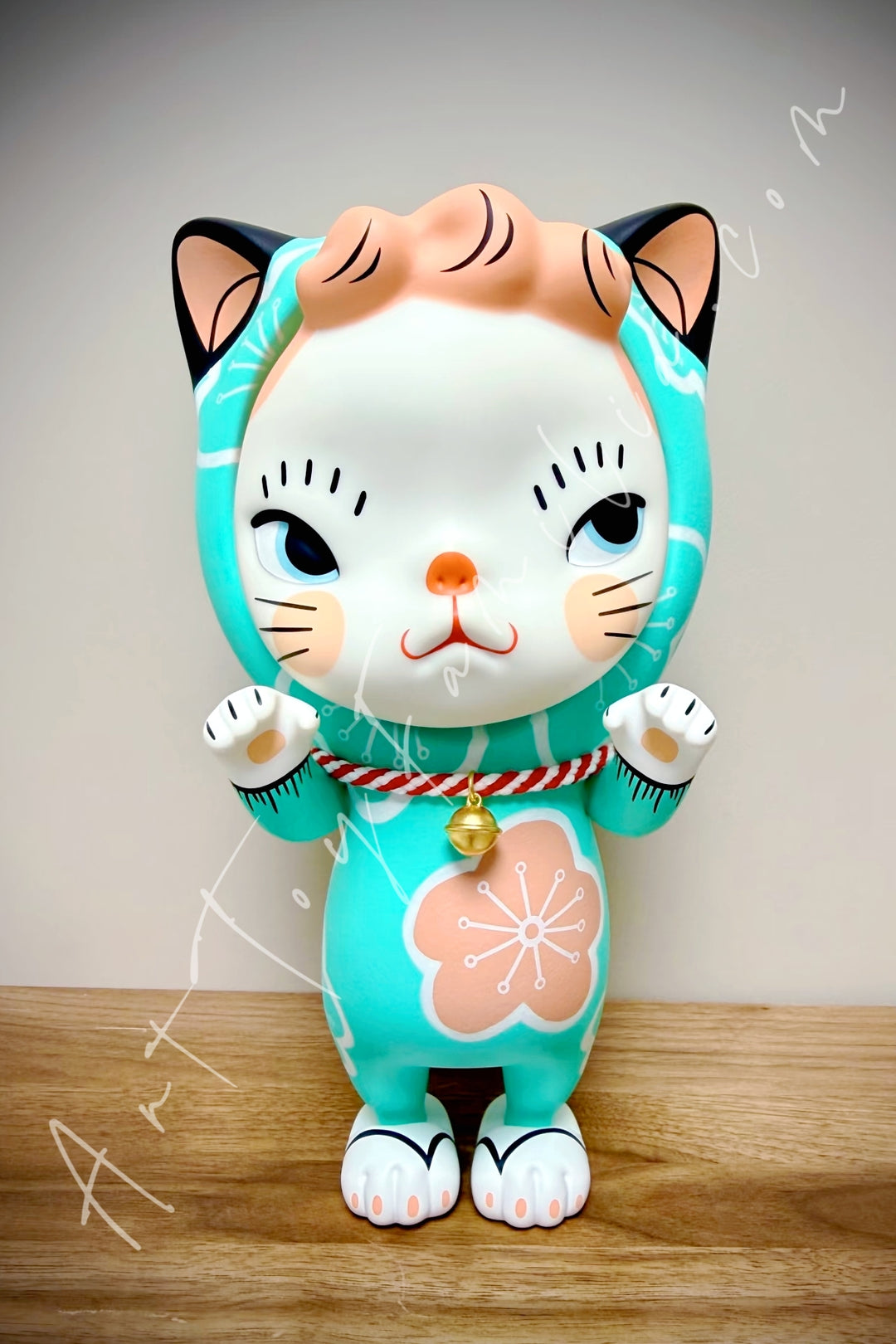 Sooya - Sooya Manpuku Mint Cat Ban Plus - 纳福Ban Plus·薄荷绿