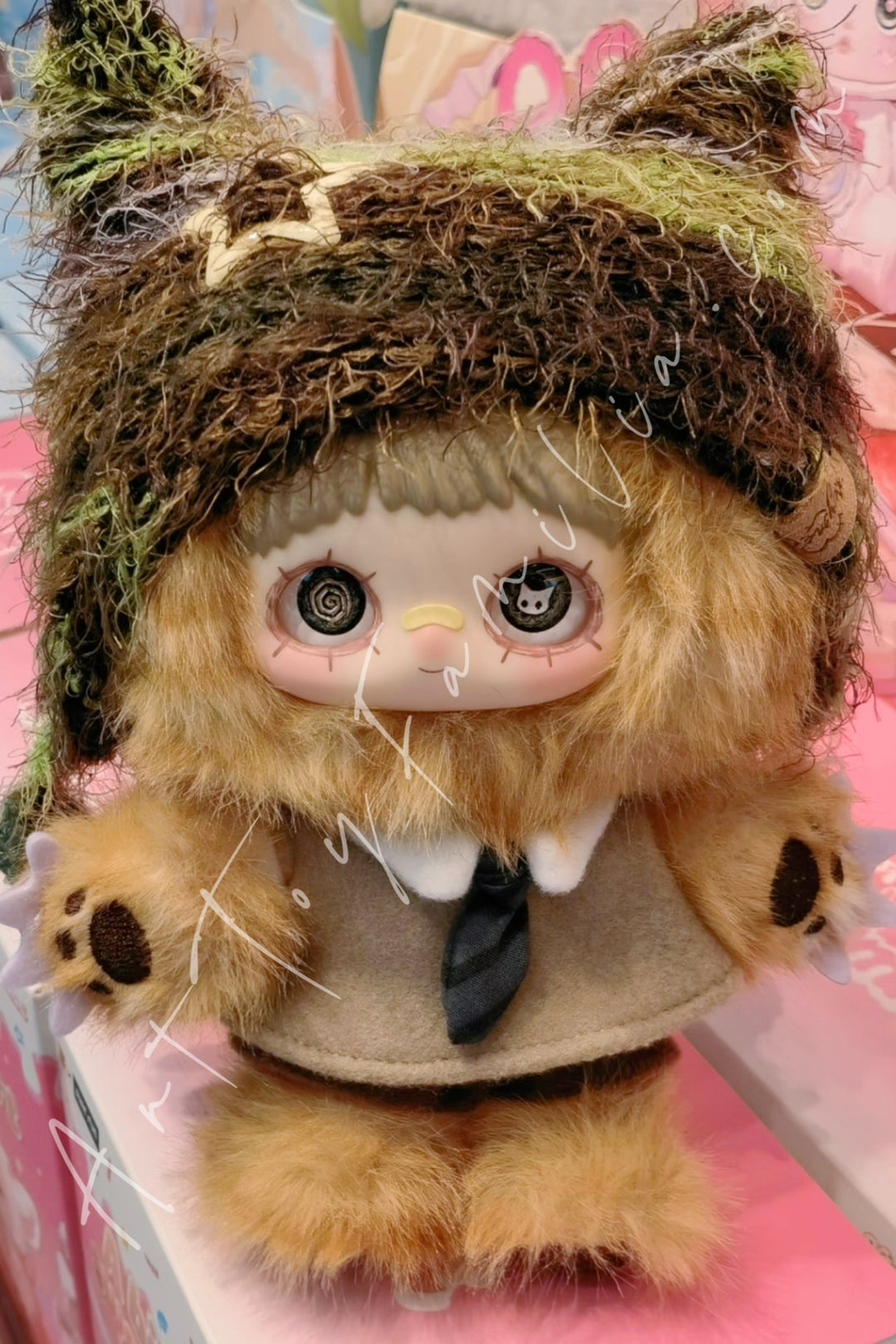 Sure Fun MayMei Kitten Academy Series Plush Pendant Ginger Kitten