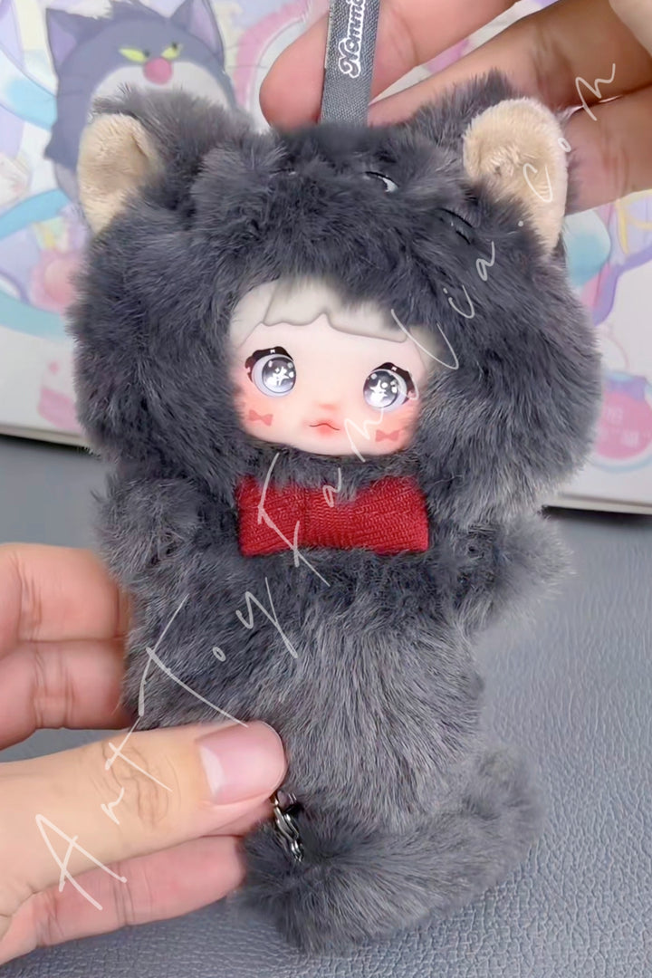 Sure Fun Nommi × Disney Dreamy Cat Tales Series Plush Pendant Blind Box Berlioz