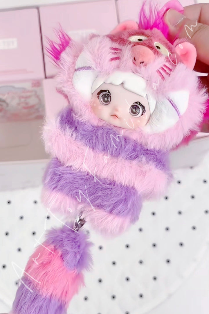 Sure Fun Nommi × Disney Dreamy Cat Tales Series Plush Pendant Blind Box Cheshire Cat (Secret)