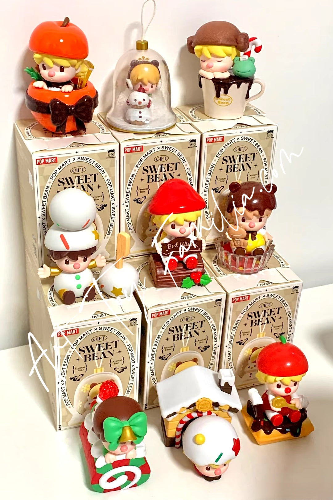 sweet bean frozen time dessert box series 定格时光甜品盒子系列 Bûche de Noël   树桩蛋糕