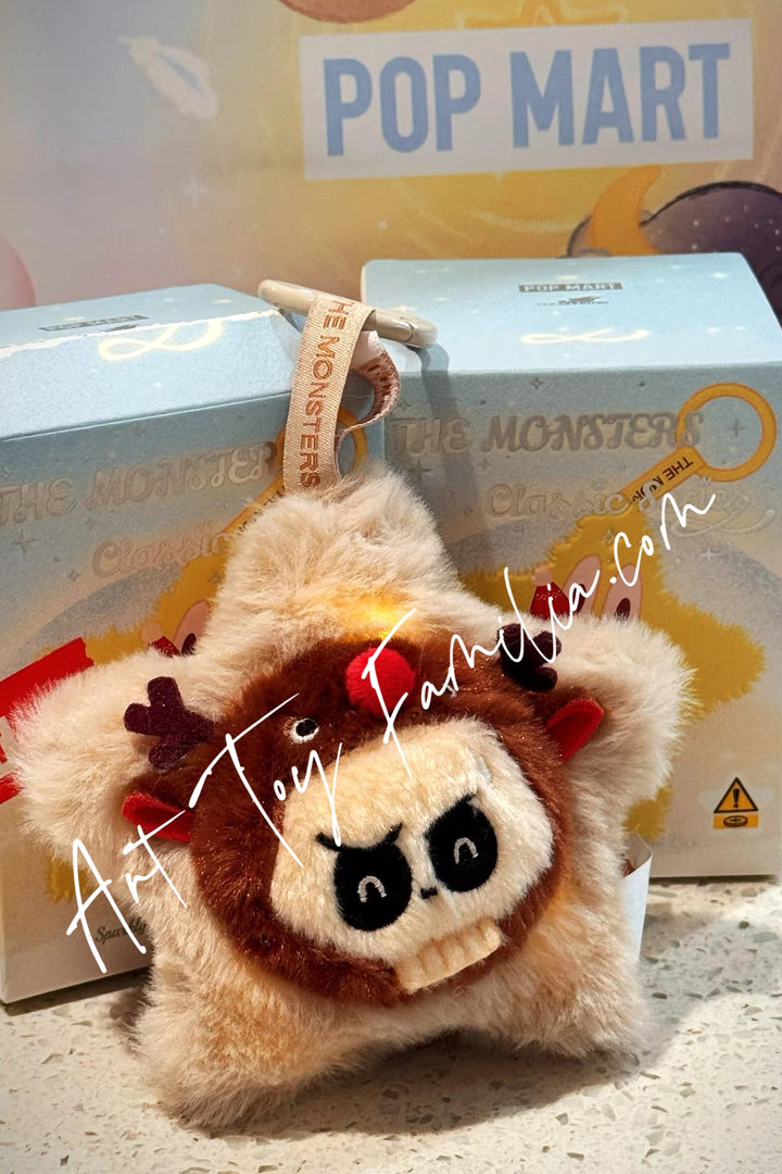 the monsters classic series sparkly plush pendant blind box 经典系列闪闪毛绒挂件 YAYA
