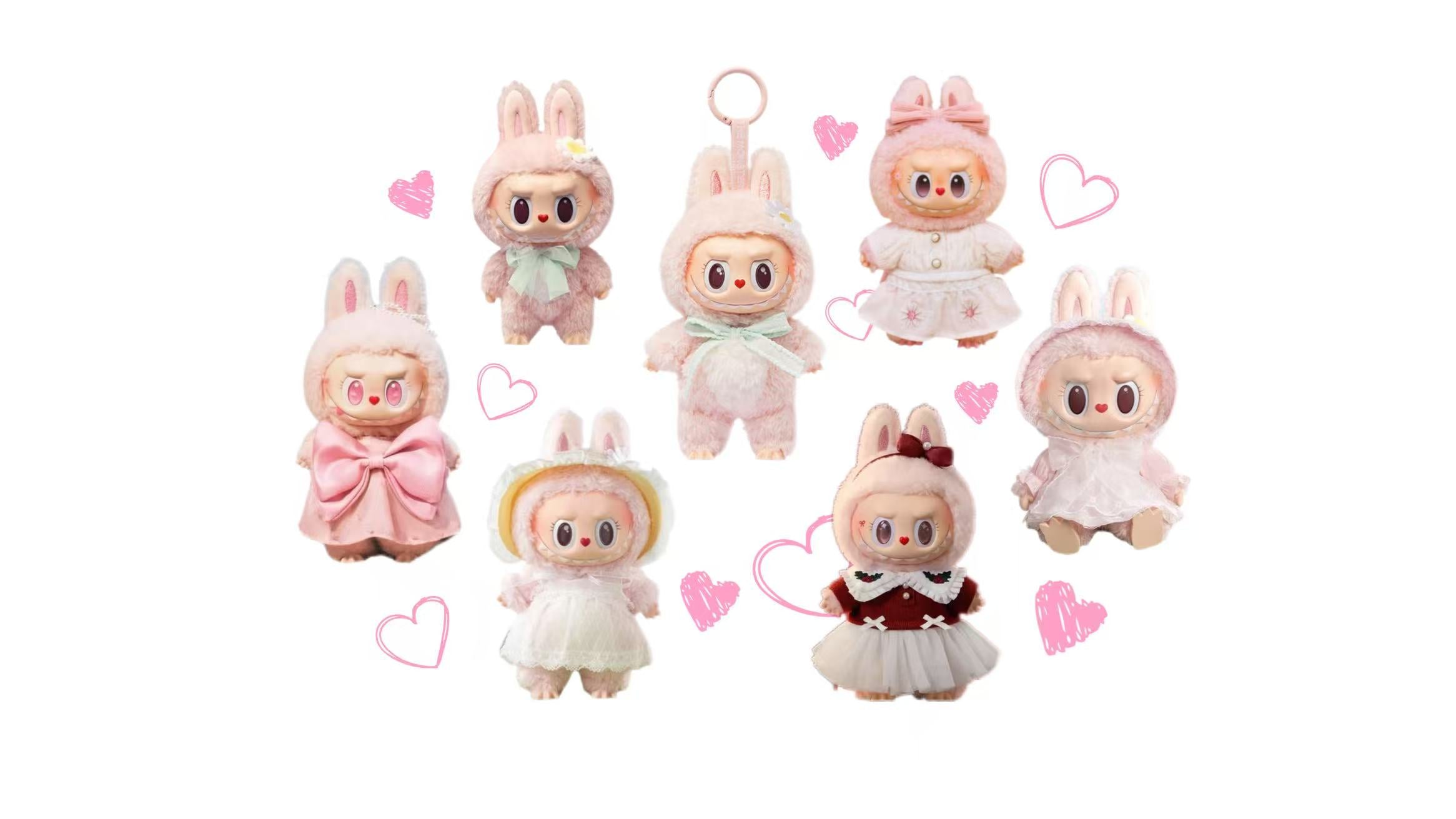 The Mokoko Collection, Mokoko Close to Sweet Plush, Mokoko Jump Into Summer Series Vinyl Plush Pendant, 