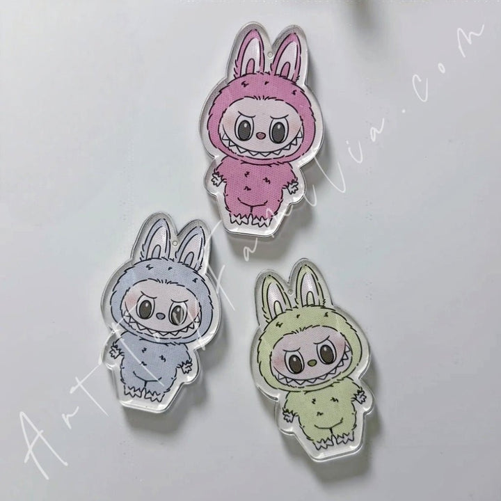 Art Toy Familia - The Monsters Blindbox Card DIY Fridge Magnet Kit V1 - 142 Fridge Magnet Ver.(3 pieces) - 冰箱贴款(3个) Kit Only Not Blindbox Card