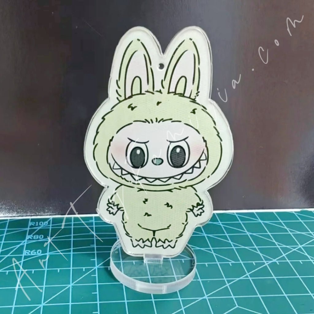 Art Toy Familia - The Monsters Blindbox Card DIY Fridge Magnet Kit V1 - 142 Stand Ver.(3 pieces) - 立牌款(3个) Kit Only Not Blindbox Card