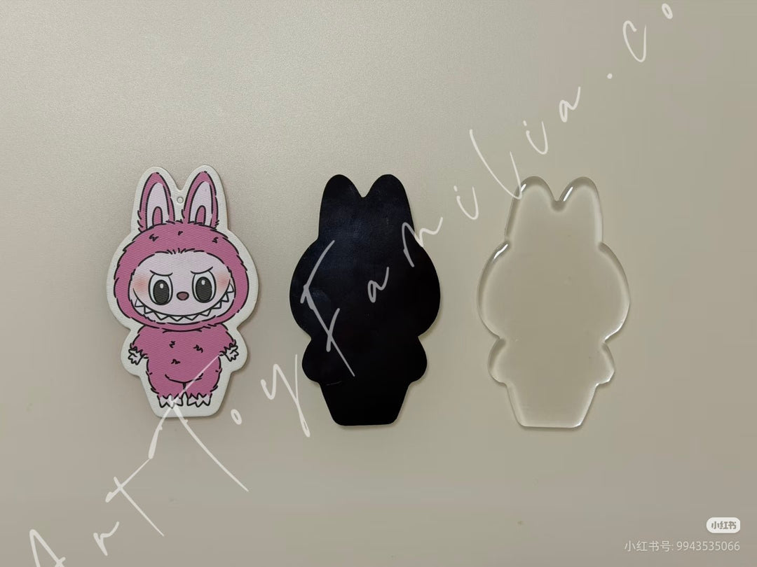 Art Toy Familia - The Monsters Blindbox Card DIY Fridge Magnet Kit V1 - 142 Stand Ver.(3 pieces) - 立牌款(3个) Kit Only Not Blindbox Card