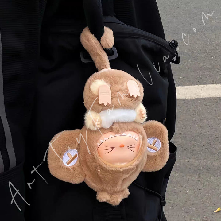 The Monsters Cloth Jungle Snuggles Monkey Set