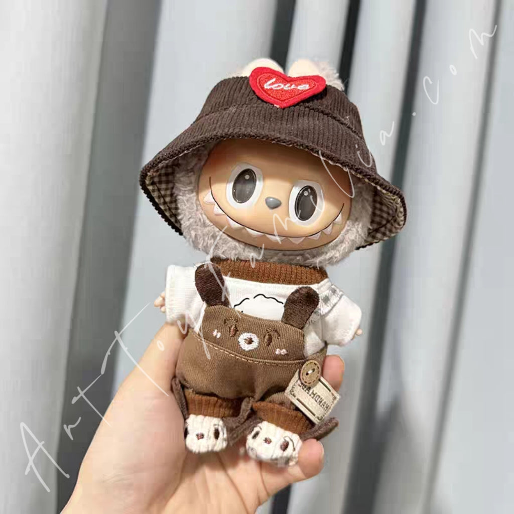 The Monsters Cloth Puppy Playtime Overalls Set