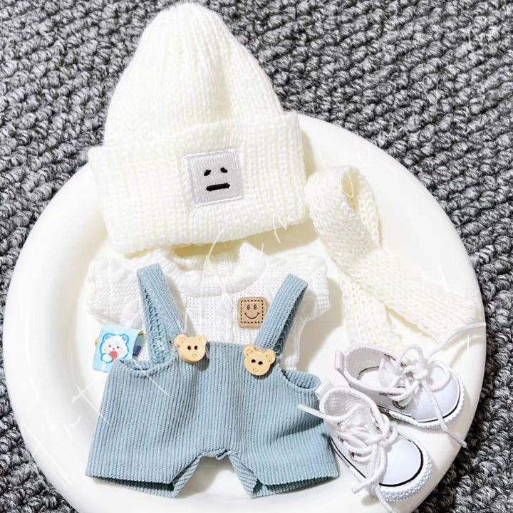 The Monsters Cloth Sporty Bear Overalls Set