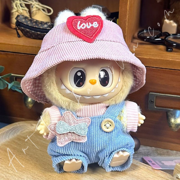 The Monsters Cloth Springtime Macaron Overalls Set