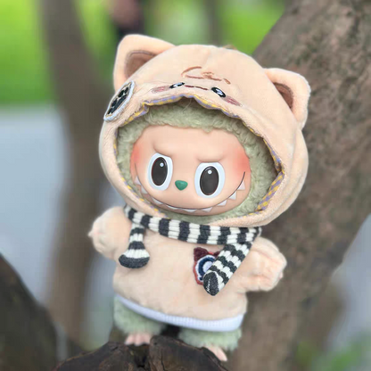 The Monsters Labubu Cloth Adorable Pet Hoodie Set Kitty