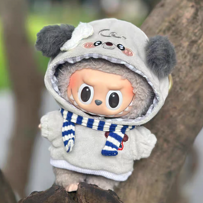 The Monsters Labubu Cloth Adorable Pet Hoodie Set Puppy