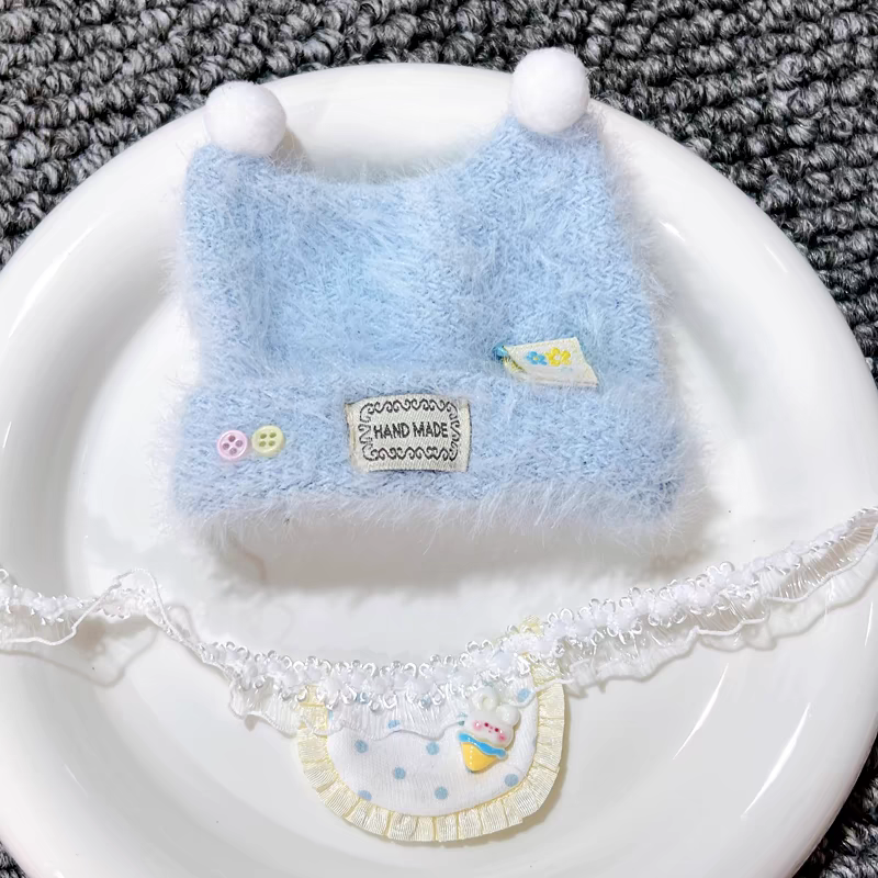 The Monsters Labubu Cloth Baby Lullaby Dreamland Set Blue