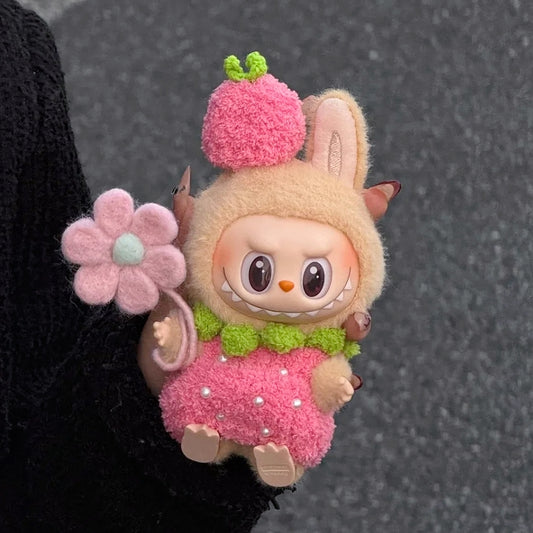 The Monsters Labubu Cloth Blossom StrawBerry Delight Set 1