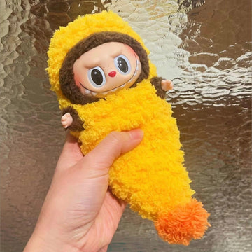 The Monsters Labubu Cloth Tempura Shrimp Ebi Fry Baby Handmade Jumpsuit - 061